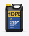 Textured Jerrycan Mockup