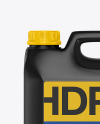 Textured Jerrycan Mockup