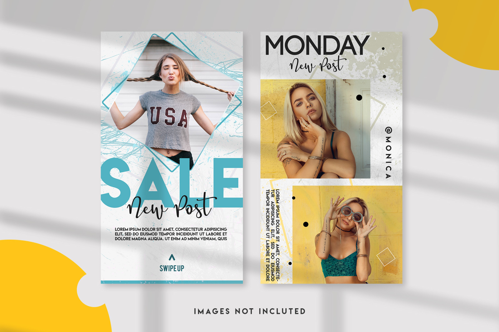 10 Girls stories Instagram stories template in one set 10 Girls stories Instagram stories template in one set