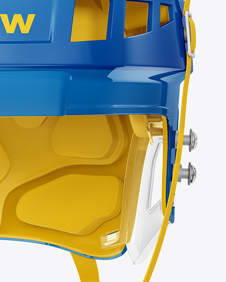 Hockey Helmet Mockup