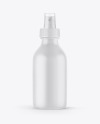 Matte Spray Bottle Mockup