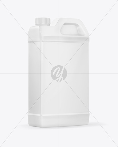 Plastic Jerry Can Mockup