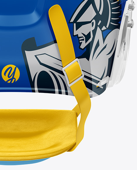 Hockey Helmet Mockup