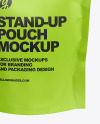 Matte Pouch Mockup - Front View