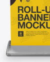 Roll-up Banner Mockup - Front View