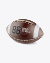 American Football Ball Mockup - Halfside View