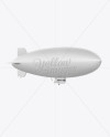 Zeppelin Mockup - Halfside View