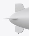 Zeppelin Mockup - Halfside View