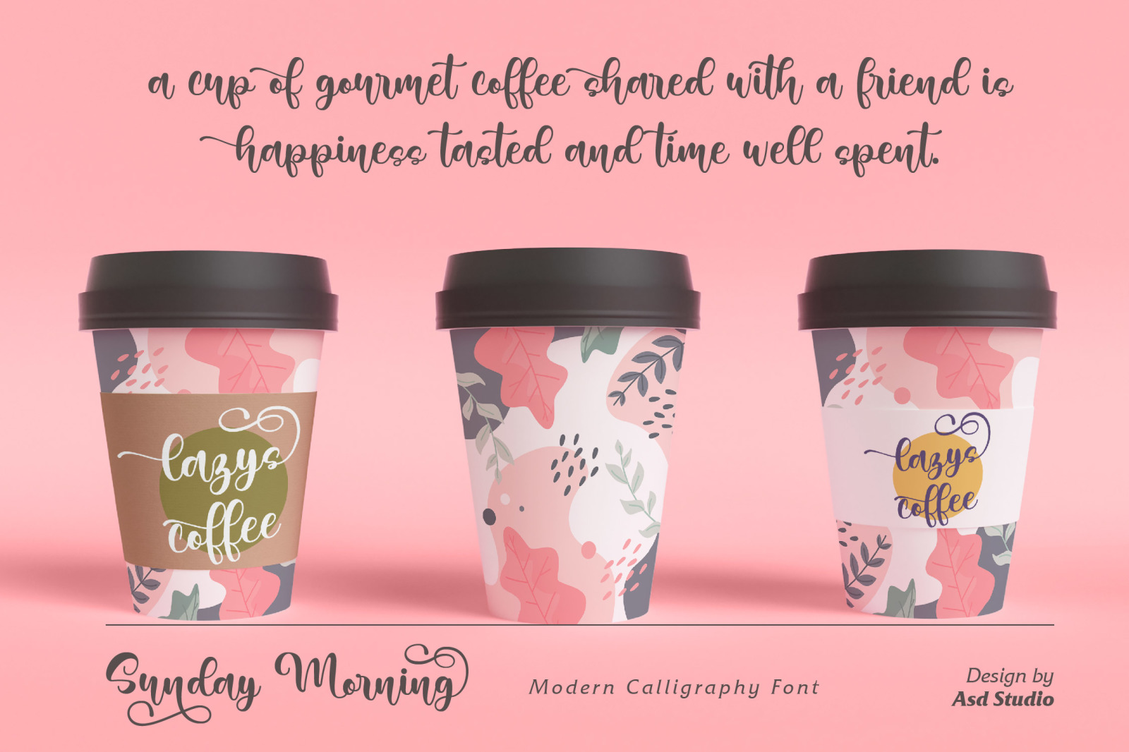 Sunday Morning - Modern Calligraphy Font