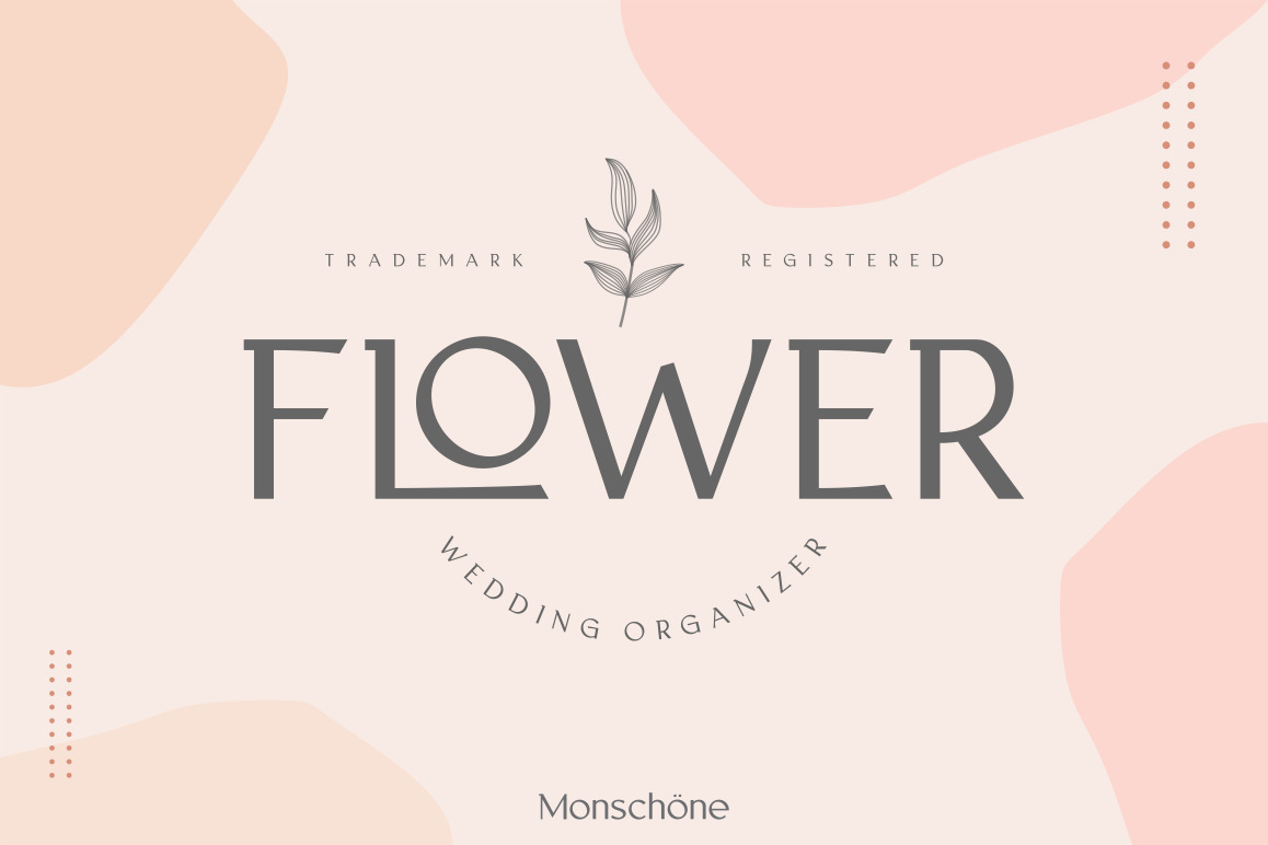 Monschone Luxury font Monschone Luxury font