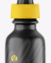 Matte Dropper Bottle Mockup