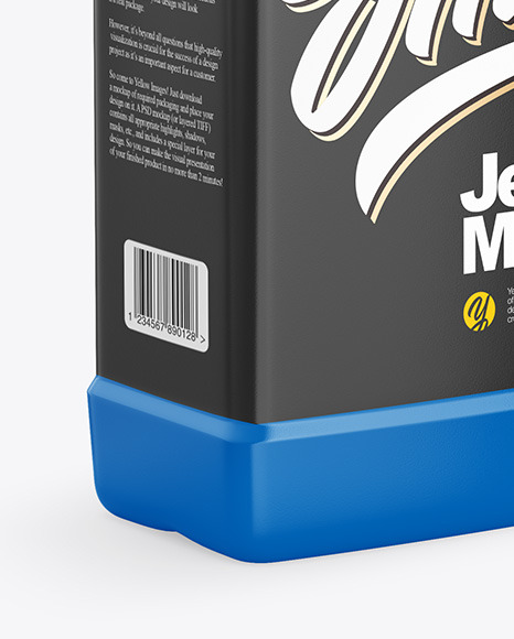 Plastic Jerry Can Mockup