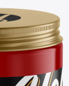 Glossy Plastic Jar Mockup Glossy Plastic Jar Mockup