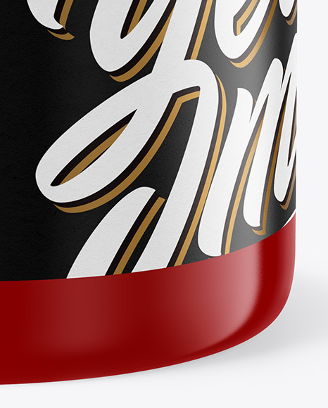 Glossy Plastic Jar Mockup Glossy Plastic Jar Mockup