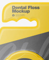 Dental Floss Mockup - Front View