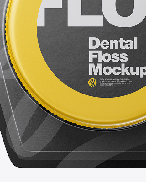 Dental Floss Mockup - Front View