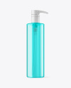 Plastic Bottle with Pump Mockup Plastic Bottle with Pump Mockup