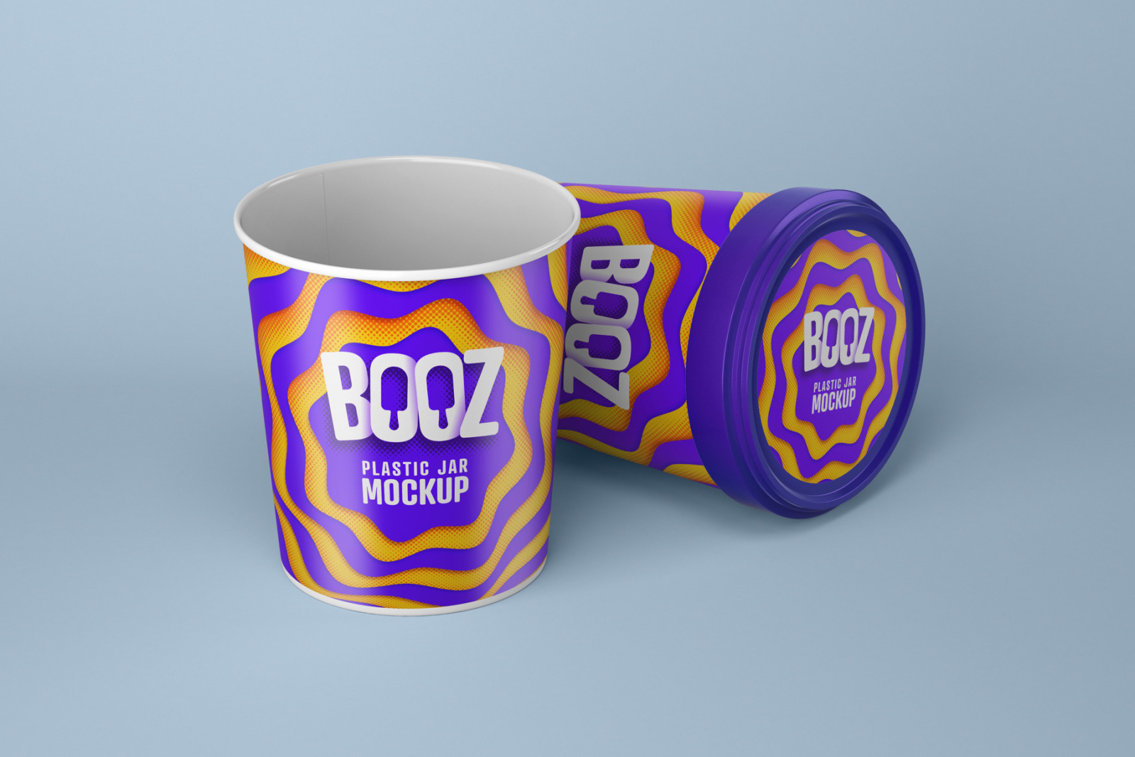 Ice Cream Cup Mockup Set | Ice Cream Box