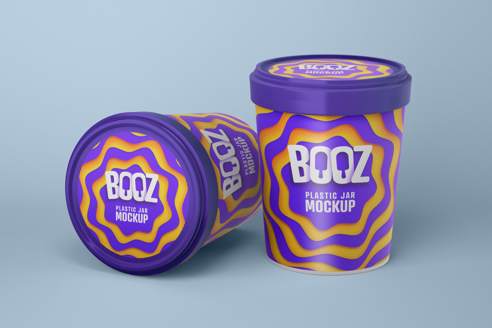 Ice Cream Cup Mockup Set | Ice Cream Box