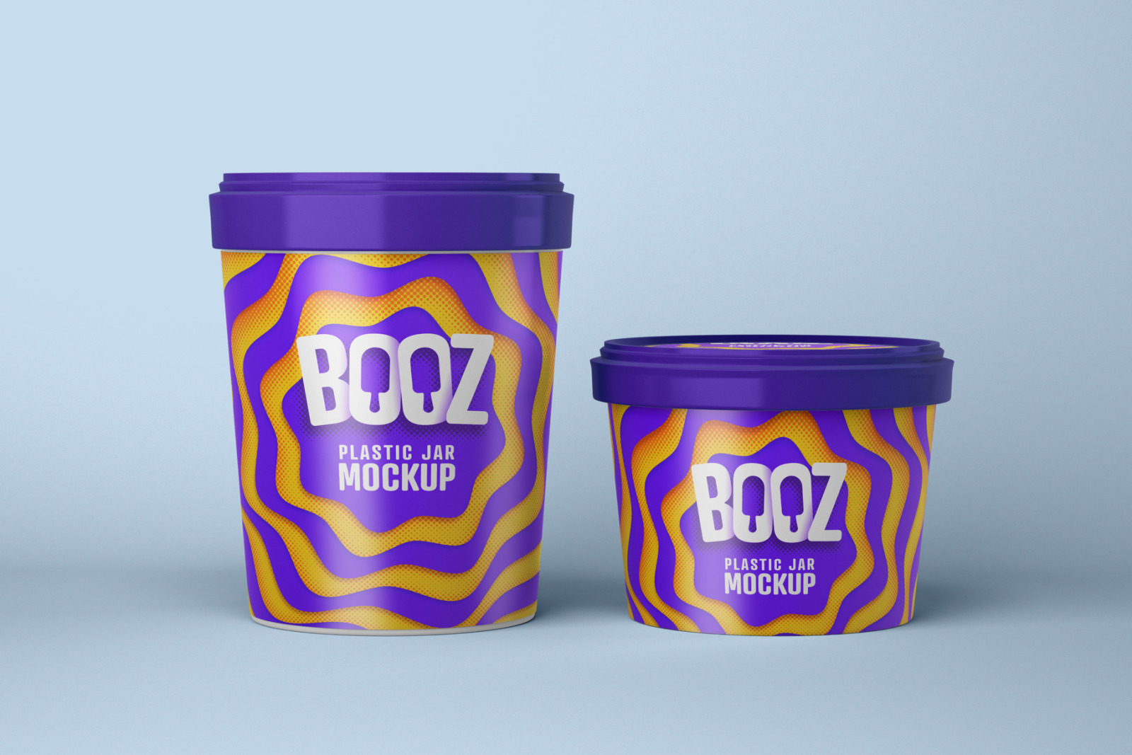 Ice Cream Cup Mockup Set | Ice Cream Box