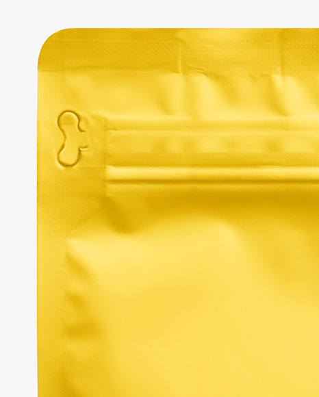 Matte Coffee Bag Mockup Matte Coffee Bag Mockup