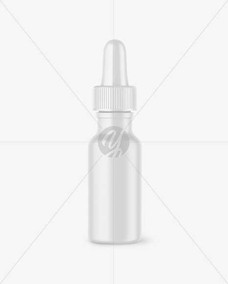 Matte Dropper Bottle Mockup Matte Dropper Bottle Mockup