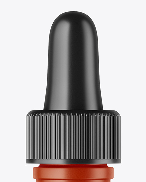 Matte Dropper Bottle Mockup Matte Dropper Bottle Mockup