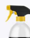 Frosted Spray Bottle Mockup