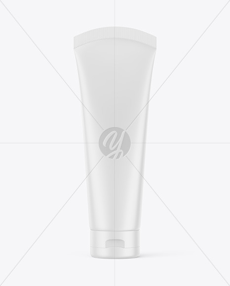 Matte Cosmetic Tube Mockup