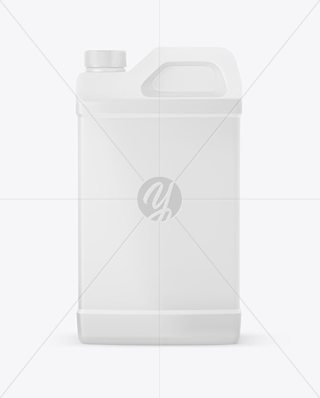 Plastic Jerry Can Mockup