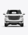 Luxury SUV Mockup - Front View