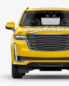 Luxury SUV Mockup - Front View