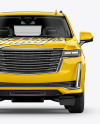 Luxury SUV Mockup - Front View