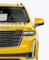 Luxury SUV Mockup - Front View