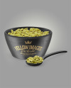 Wooden Bowl with Peeled Pumpkin Seeds Mockup