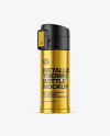 360ml Metallic Thermo Bottle Mockup