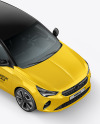 Hatchback 5-doors Mockup - Half Side View