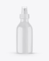 Glossy Spray Bottle Mockup