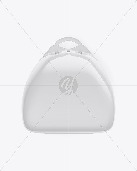 Mouthguard Case Mockup - Top View