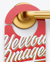 Door Hanger Mockup