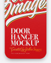 Door Hanger Mockup