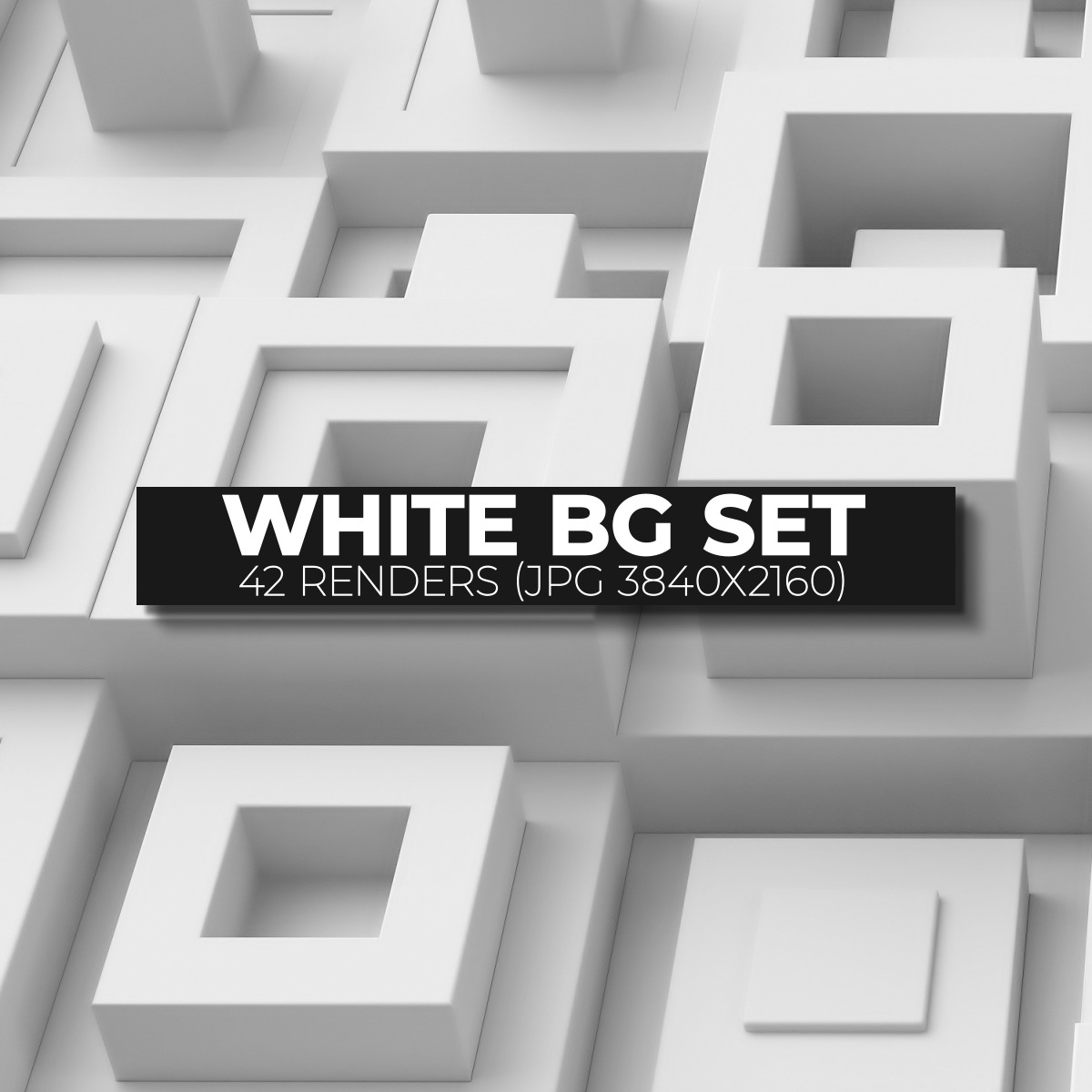 WHITE BG SET WHITE BG SET