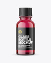 30ml Glass Pharmacy Bottle Mockup