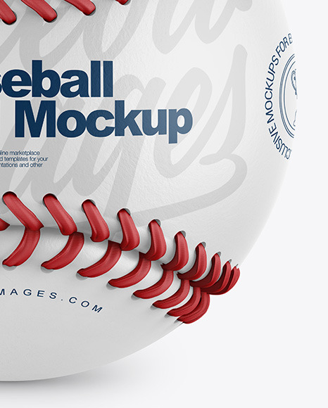 Baseball Ball Mockup