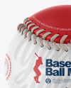 Baseball Ball Mockup