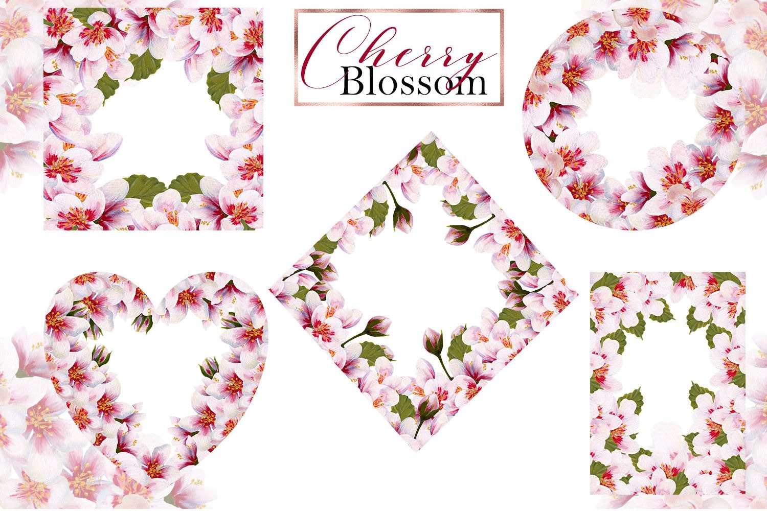 Cherry Blossom Frames