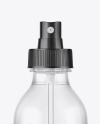 Clear Spray Bottle Mockup