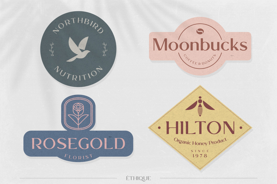 ETHIQUE - elegant font ETHIQUE - elegant font
