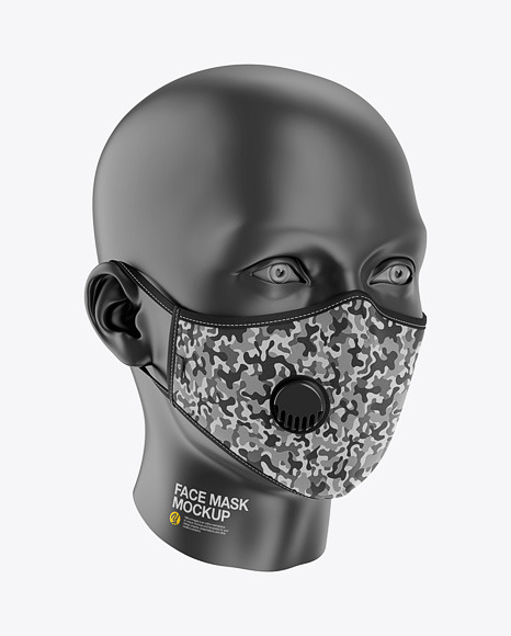 Anti-Pollution Face Mask with Exhalation Valve