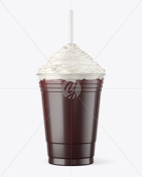 Coffee Cup Topped with Whipped Cream